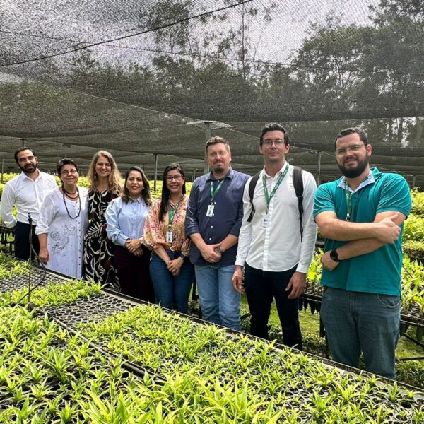 No Acre, representantes do BNDES fazem visita técnica ao Viveiro da Floresta e à Biofábrica Clones da Amazônia